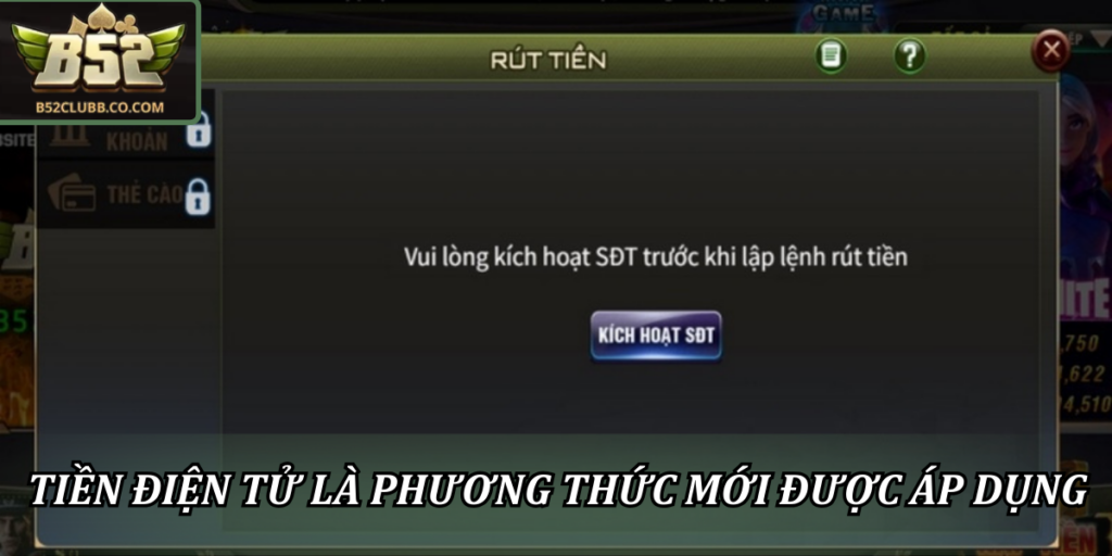 Tiền điện tử là phương thức mới được áp dụng gần đây